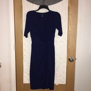 Chaps dress in navy